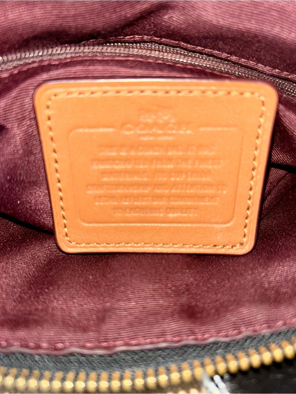 Coach Kelsey Satchel in Legacy Exploded Jacquard . - Picture 9 of 9
